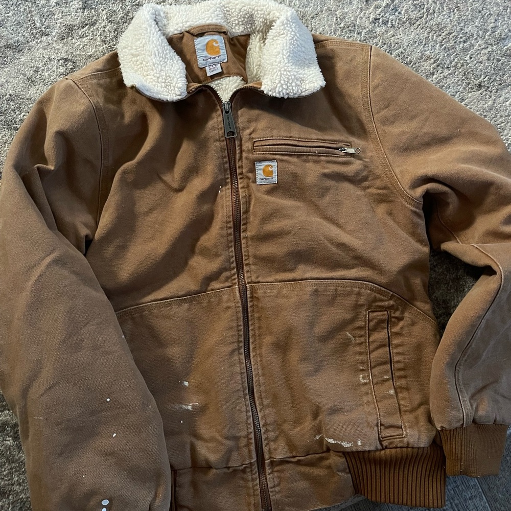 Women’s Carhartt Brown Hooded Jacket